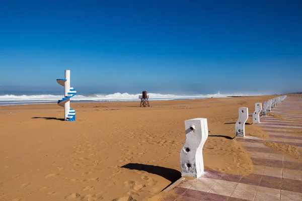 Promenade à la plage de Beddouza, Maroc — Photo