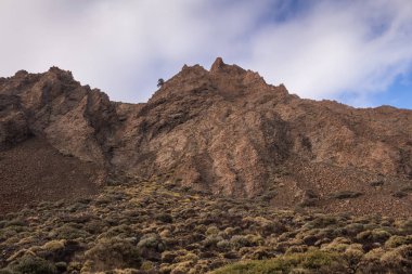 Teide National Park dağları, İspanya