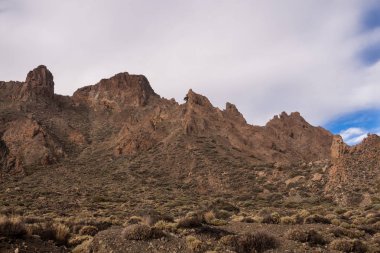 Teide National Park dağları, İspanya
