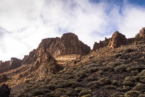 Teide National Park dağları, İspanya — Stok fotoğraf