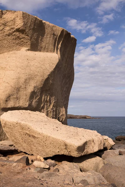 岩石和大西洋，特内里费岛 — 图库照片