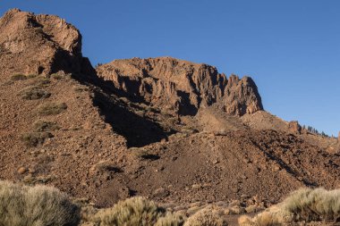 Teide National Park dağları, İspanya