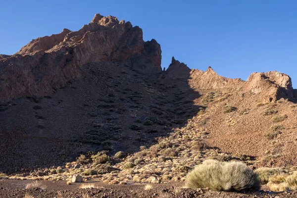 Hory v národním parku Teide, Španělsko — Stock fotografie