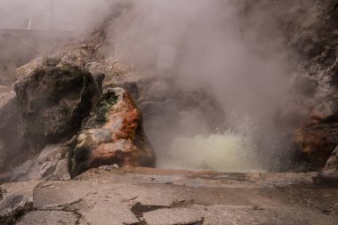 Termal spa, Furnas, Sao Miguel detayları