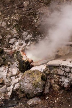 Termal spa, Furnas, Sao Miguel detayları