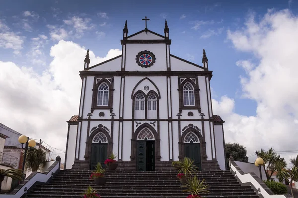 Igreja em Salga, São Miguel, Açores — Fotografia de Stock