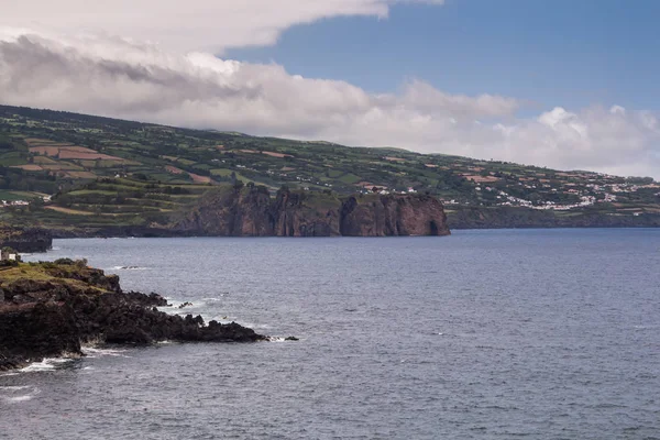 Litoral no norte de São Miguel, Açores — Fotografia de Stock