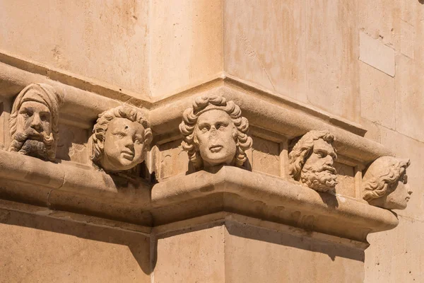 Fachada de la Catedral de Santiago, Sibenik — Foto de Stock