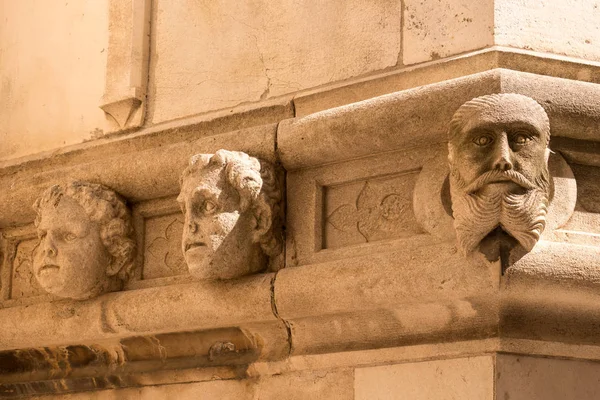 Fachada de la Catedral de Santiago, Sibenik — Foto de Stock