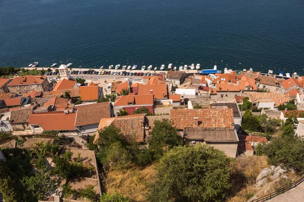 Vista aérea de la ciudad, Sibenik, Croacia —  Fotos de Stock