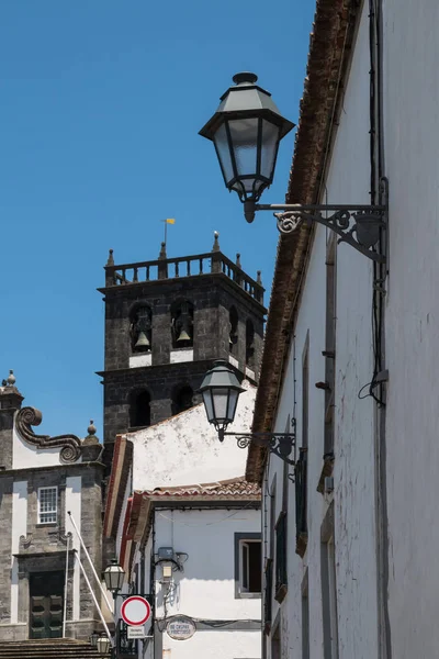 Ulica w Ribeira Grande, Sao Miguel, Azory — Zdjęcie stockowe