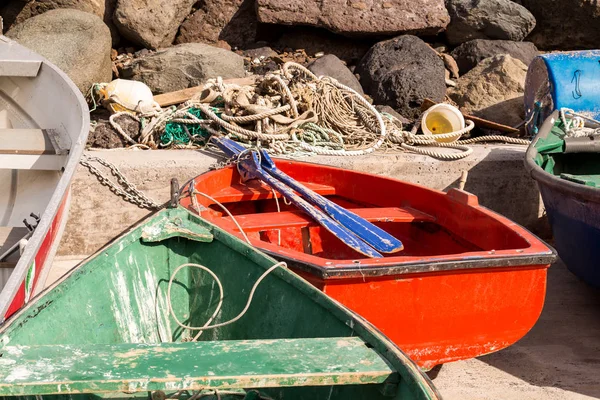 Boats in a small port, Tenerife, Spain — Stock Photo, Image