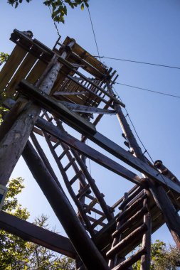 Gözetleme kulesi Kukla, Modra, Slovakya