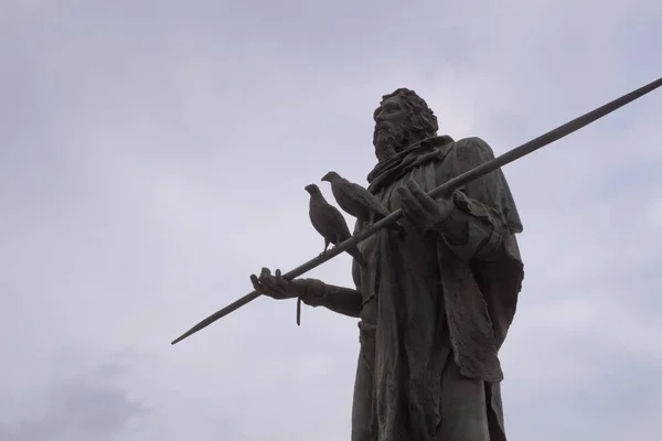 Estatua de Guanche, Candelaria, Tenerife, España — Foto de Stock