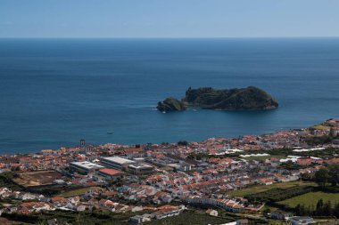 Vila Franca do Campo havadan görünüm, Azores
