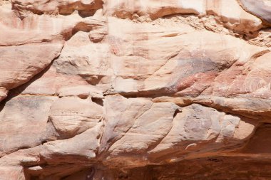 Petra, Ürdün 'den taşta soyutlama