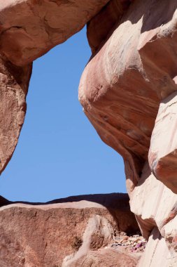 Petra, Ürdün 'den taşta soyutlama