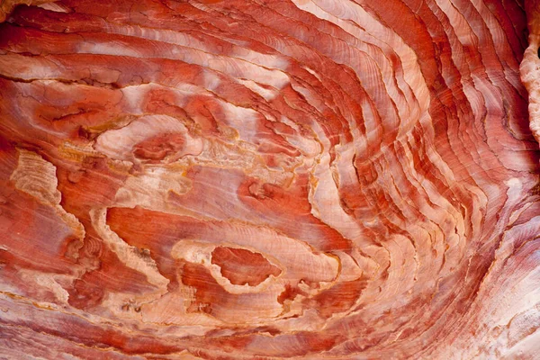 Abstracción Piedra Petra Jordania — Foto de Stock