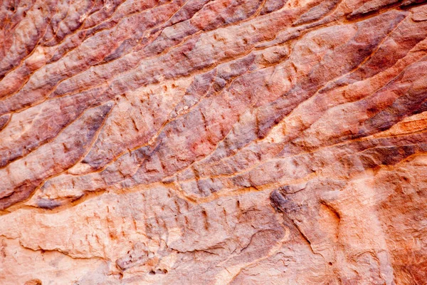 Abstractie Steen Uit Petra Jordanië — Stockfoto