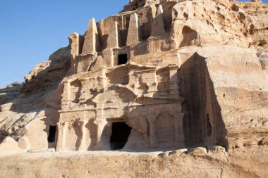 Ürdün 'ün kayıp şehri Petra' dan kalıntılar