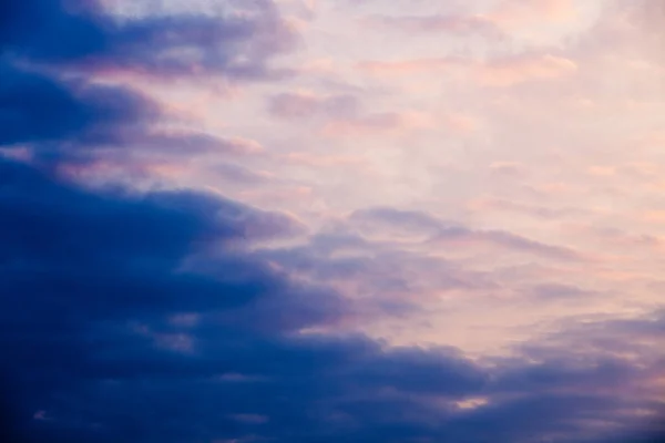 Nascer Sol Colorido Com Nuvens — Fotografia de Stock