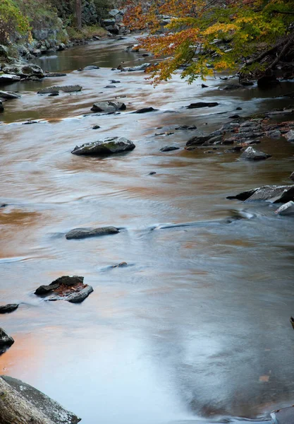 Mountain Stream Cascading Rocks — Stock Photo, Image