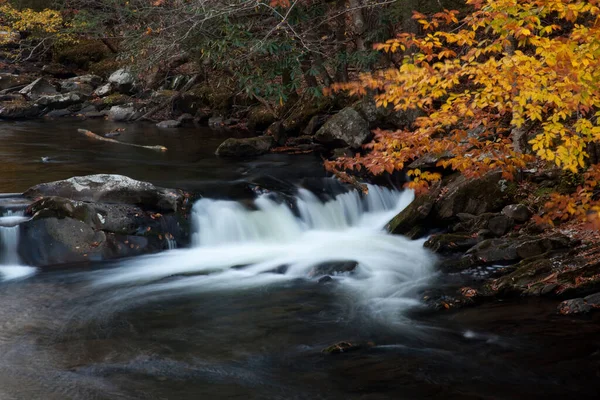 Mountain Stream Cascading Rocks — Stock Photo, Image