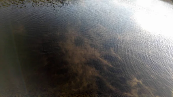 Abstracción Lago Con Ondas — Foto de Stock