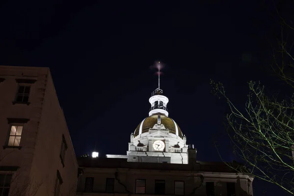 Ayuntamiento Savannah Georgia — Foto de Stock