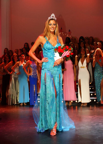 American Dream Team Contestants and Winners - Brittany Mason Miss Photogenic - Brittany went on to become Miss Indiana 2005 - Glamour stage glitz and fame - tiara swimwear swimsuits bikini dresses add up to fairy tail dreams come true - Wow