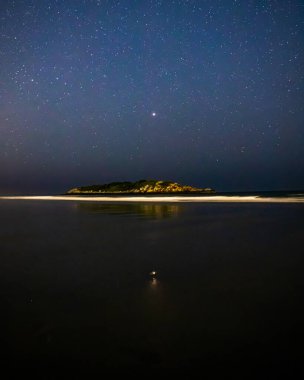 Rockport, Massachusetts 'ten günbatımı sahnesi.