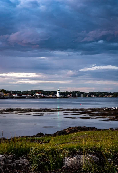 Rockport, Massachusetts 'ten günbatımı sahnesi.