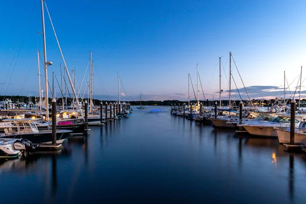 Rockport Massachusetts Ten Günbatımı Sahnesi — Stok fotoğraf