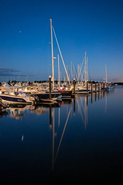 Rockport Massachusetts Ten Günbatımı Sahnesi — Stok fotoğraf