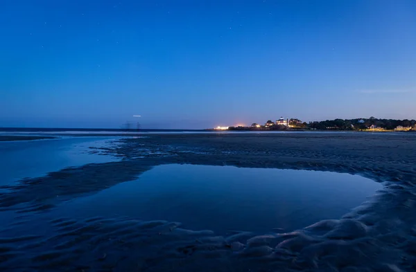 Scène Coucher Soleil Rockport Massachusetts — Photo