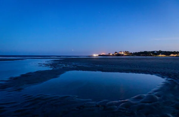 Scène Coucher Soleil Rockport Massachusetts — Photo