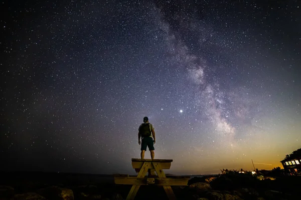 Rockport, Massachusetts 'ten günbatımı sahnesi.
