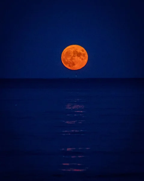 Calea Lactee Cer Deasupra Castelului Din Rockport Massachusetts — Fotografie, imagine de stoc