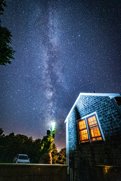 Nantucket Cielo Nocturno Verano — Foto de Stock