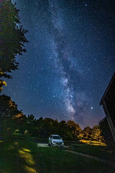 Nantucket Sommar Natt Himmel — Stockfoto