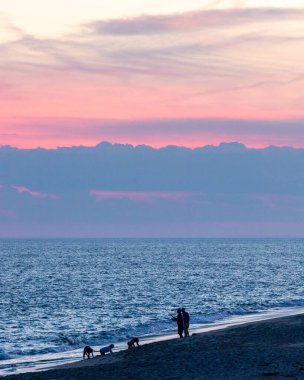 Nantucket yaz gecesi gökyüzü.