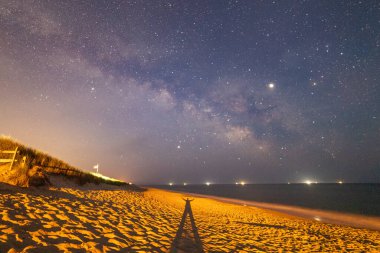 Nantucket yaz gecesi gökyüzü.