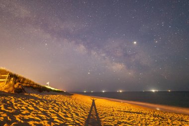 Nantucket yaz gecesi gökyüzü.