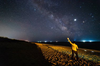 Nantucket yaz gecesi gökyüzü.