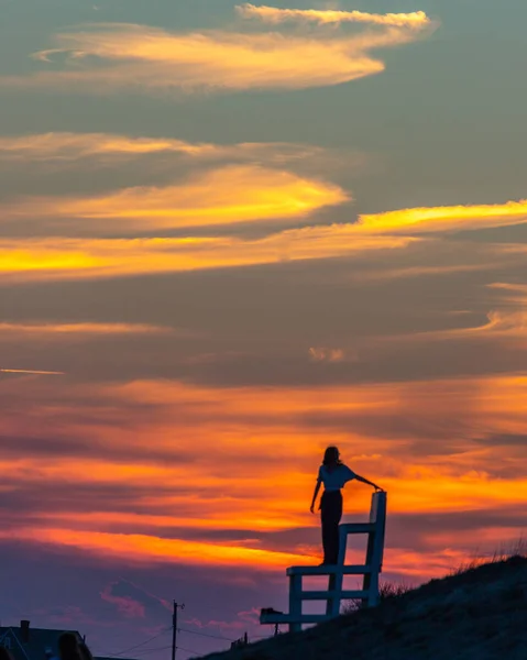 Nantucket Verão Céu Noturno — Fotografia de Stock