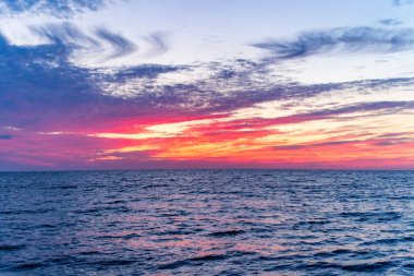 Nantucket yaz gecesi gökyüzü.