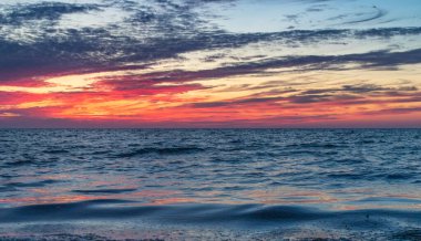 Nantucket yaz gecesi gökyüzü.