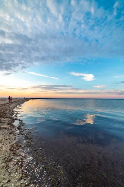 New England Massachusetts Summer Sunset — стокове фото