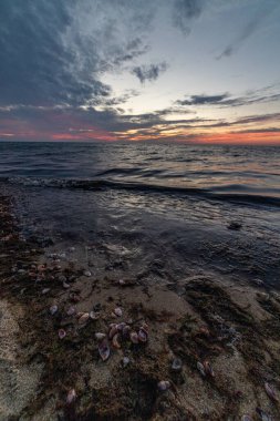 Boston şehir geceleri - uzun süre maruz kalma 