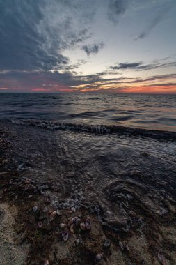 Boston şehir geceleri - uzun süre maruz kalma 